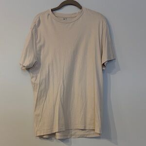 H&M Regular Fit T Shirt - Cream